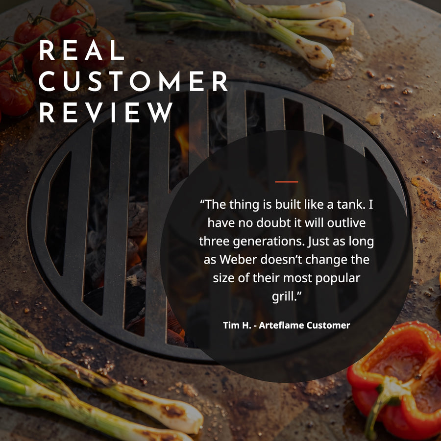 Customer review from Tim H.: "The thing is built like a tank. I have no doubt it will outlive three generations."